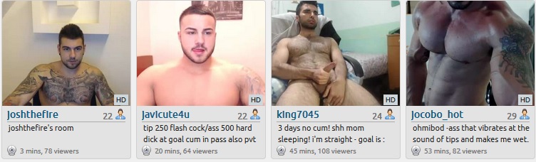 men naked and exposed